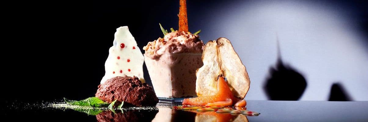 Duo de desserts au chocolat
