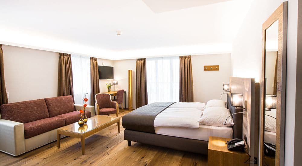 Le salon d'une junior suite